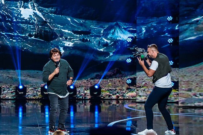 На шоу "Кварталу 95" глядачів попросили не сміятися над жартом